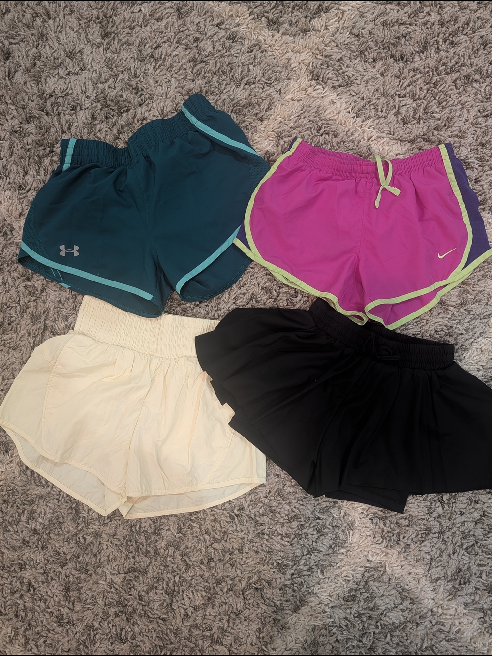 Kids Set Of 4 Shorts